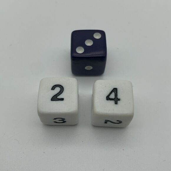 OUTBURST II Game Replacement Pieces Scoring Tracks Pegs Dice Chips Rules Holder - Picture 2 of 7